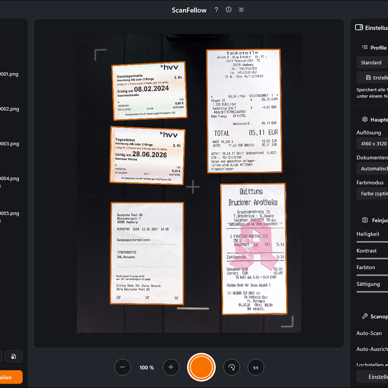 JOURIST ScanFellow DS130 Dokumentenscanner