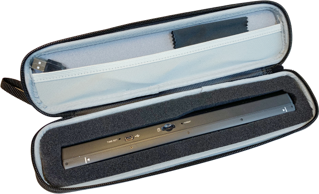 Hartschalentasche für portable Handscanner